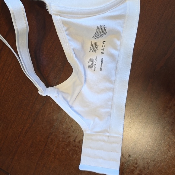 Fruit of the Loom White Underwire Bra XXL - Picture 4 of 6